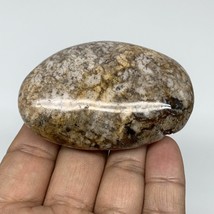 105.5g, 2.6&quot;x1.8&quot;x1&quot; Natural Agate Palm-Stone Reiki Energy Crystal Reiki,B3050 - £5.41 GBP