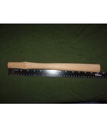 NEW 14 IN. BROWN SOLID WOOD TOOL REPLACEMENT HANDLE W/ I INCH OVAL HEAD ... - $12.09