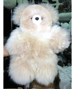 Cuddly and soft Teddy Bear, of Babyalpaca pelt, 17 inch. - £54.23 GBP