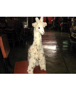 Cosy little Giraffe soft toy, Alpaka pelt figure - £44.66 GBP