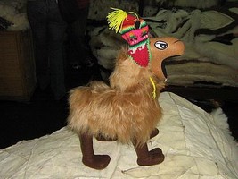 Lama sof toy,original from Peru, figure made of alpaca  - £40.95 GBP