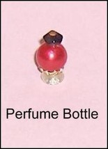 Red Color Perfume Bottle Vintage  Ideal Petite Princess Dollhouse Furniture Acce - £7.79 GBP