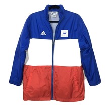 Vintage Adidas France Soccer Windbreaker Jacket 1998 World Cup Champions XL  - £96.22 GBP