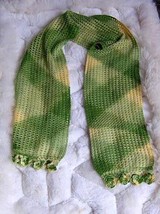 Green scarf ,shawl made of Rabbit wool   - £22.02 GBP