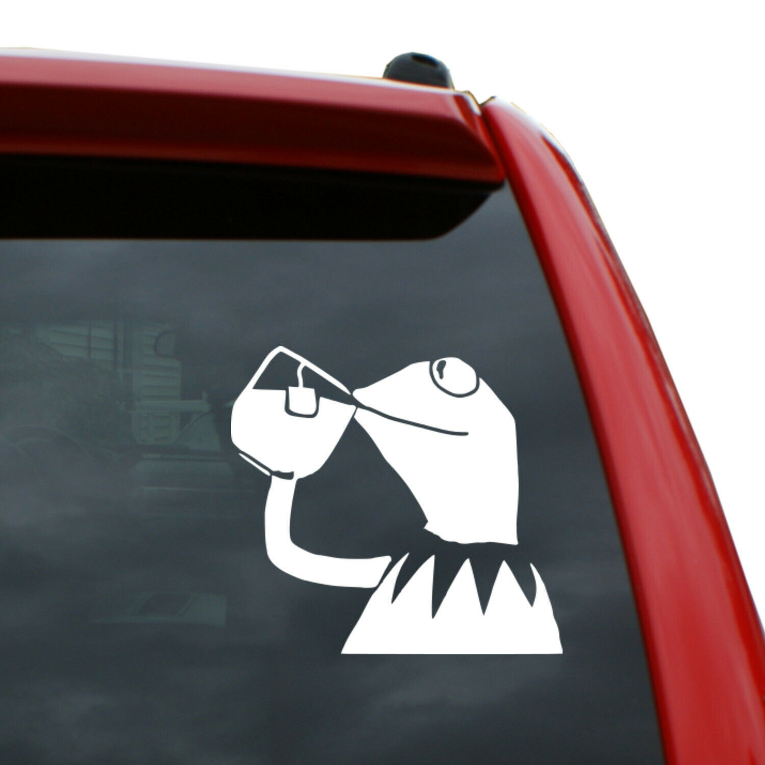 Muppets - Kermit - None of my Business Vinyl Decal | 5" tall