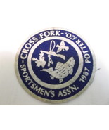 Cross Forks, Potter county, Sportsmen&#39;s Ass&#39;n Felt Patch 1987 - $4.00