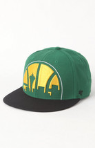 Men&#39;s Guys Forty Seven Brand Super Sonics Colossal Snapback Seattle Hat Cap New - £15.02 GBP