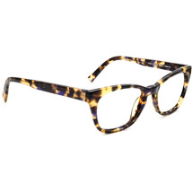 Warby Parker Eyeglasses Finch 252 Tortoise w/ blue Rectangular Frame 52-... - £55.03 GBP