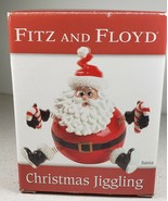 Fitz and Floyd 2005 Christmas Jiggling Santa Collection Item 2048/126 - $69.70