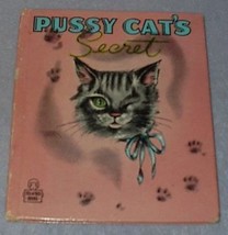 Vintage Tell A Tale Book Pussy Cat's Secret - $9.95