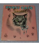 Vintage Tell A Tale Book Pussy Cat&#39;s Secret - $182.78 MXN