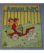Vintage Tell A Tale Book Animal ABC, 1949 by Harriett - $146.04 MXN