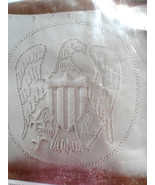 Candlewicking Needlecraft  #7810 Vintage  Pillow Kit &quot;American Eagle&quot; Ne... - $17.59