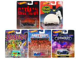 &quot;Retro Entertainment 2022&quot; G Case 5 piece Set Diecast Model Cars by Hot Wheels - £58.40 GBP