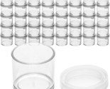 40 Plastic Mini Containers With Lids, 0.5Oz, Craft Storage Containers Fo... - £14.13 GBP