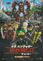 LEGO Ninjago Movie (2017) Warner Bros. Japanese Chirashi Mini Movie Poster B5 - £7.16 GBP