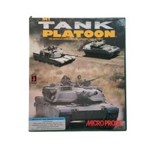Vintage PC Game Tandy DOS 5.15&quot; Floppy Disc Game: M1 Tank Platoon Micro Prose 98 - £27.82 GBP