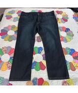Lucky Brand 48x34 Dark Stretch Denim 410 Athletic Slim Mens Jeans - $824.28 MXN