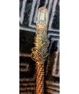 Pet Lover&#39;s/Groomer&#39;s Rhinestone Magic Wand with a Raw Quartz Point - $459.39 MXN