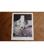 Vintage NASA 11x14 Photo/Print 69-HC-697 Aldrin Seismometer Laser Reflector - $11.40