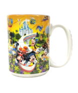 3D Mickey &amp; Gang Four Parks One World Walt Disney World Coffee Mug Grand... - £7.79 GBP