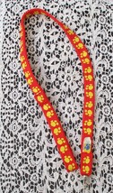 Build A Bear Red &amp; Yellow Paw Prints Leash - £5.28 GBP
