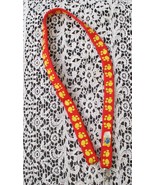 Build A Bear Red &amp; Yellow Paw Prints Leash - £5.25 GBP