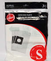 Hoover Type S Paper Vacuum Bags 3 Pack 4010064S - $6.23