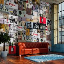 Repeating Wallpaper Roll - Banksy - A Collage - 32.8&#39;L x 19.7&quot;W - £51.79 GBP+