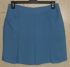 Excellent Womens Tehama Nancy Haley Dressy Blue Skort Size 8 - £20.20 GBP