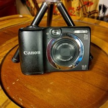 Canon Power Shot A1400 HD camera with memory card 16.0 Mega Pixels 5X zo... - £79.93 GBP