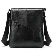 Messenger Shoulder Women Men Bag Cross Genuine Leather Briefcase Office Business - £47.45 GBP