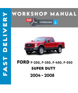 FORD F-250 350 F-450 F-550 SUPER DUTY 2004-2008 SERVICE REPAIR WORKSHOP ... - $6.99