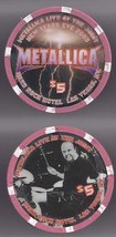  $5 Hard Rock Hotel Las Vegas Casino Chip METALLICA 2003 - £15.59 GBP
