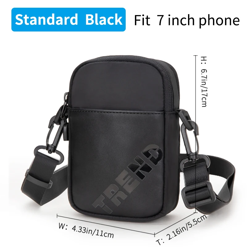 HcanKcan Men&#39;s Bag Luxury Men Shoulder Bag For 9.7&quot; iPad Casual Crossbod... - £42.73 GBP