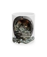 Money Vault Ceramic Mug Diamond Safe Coffee Cup Gift for Caffeine Lovers - $19.90 CAD+
