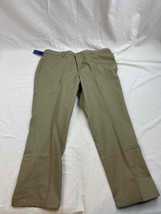 NWT Dockers Mens Classic Fit Straight Leg Pants Beige Flat Front Size 40x30 - $31.68