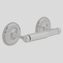 Best Value College Circle Style Toilet Paper Holder, Silver Color (Satin Nickel) - £6.91 GBP