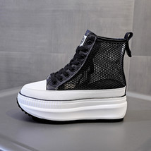 Women Summer Shoes Boots Ankle Spring Autumn Platform Wedge Sneakers Shoes 7.5cm - £74.86 GBP