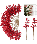 50Pack Christmas Tree Decorations Artificial Berry Stems Red Berry Picks... - €23,80 EUR 50Pack Christmas Tree Decorations Artificial Berry Stems Red Berry Picks... - €23,80 EUR