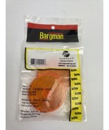 Bargman 74-71-175 Class A 2-3/16&quot; Round Amber Reflector w Center Mountin... - £9.82 GBP