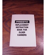 Presto Replacement Instruction Book for Older Canners - £4.73 GBP