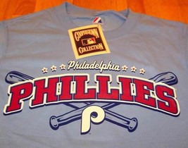 VINTAGE PHILADELPHIA PHILLIES MLB T-Shirt SMALL NEW - £17.48 GBP