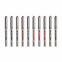 Uni-Ball EYE UB-157 Rollerball Pen 0.7mm Ball [Pack of 10] One of each colour - $25.99