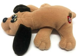 POUND PUPPIES 7&quot; Light Brown with Dark Long Brown Ears 1985 Tonka Plush ... - $19.80