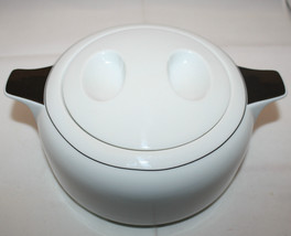 Schumann Arzberg White Small Soup Bowl Casserole Tureen with Lid Germany - £66.52 GBP