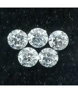 0.14 Carat Size , Natural Diamond , 0.71 Cttw , Pcs. 5, Natural Diamond ... - £671.56 GBP