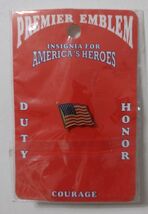 FLAG TIE TAC BY PREMIER EMBLEM NEW IN PACK - $6.88