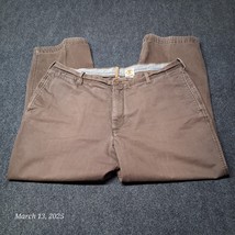 * Timberland Pants Men Size 42x30 Brown Cotton Chinos - $15.23
