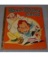 Little Golden Book Howdy Doody&#39;s Circus No 99 Vintage 1950  - $366.49 MXN